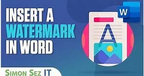3 Easy Ways to Insert a Watermark in Word