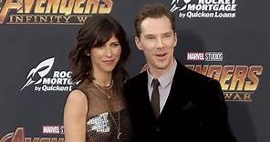 Benedict Cumberbatch and Sophie Hunter “Avengers: Infinity War” World Premiere Purple Carpet