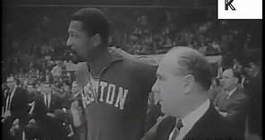 1960s NBA Playoffs Final, Boston Celtics v Los Angeles Lakers at Boston Garden