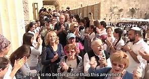 LIVE prayers at the Western Wall