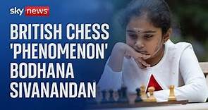 Bodhana Sivanandan: British chess prodigy named best female player at European championship