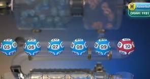 South Africa lottery draws winning numbers ‘5, 6, 7, 8, 9, 10’ in order