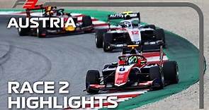 F3 Race 2 Highlights | 2021 Austrian Grand Prix