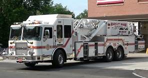 Briarcliff Manor FD Engine 93 & Tower Ladder 40 Responding