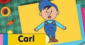 How to Draw Carl from Carl's Car Wash