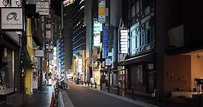 A Quiet Night Walk through Osaka, Kitahama - Kitashinchi [4K]