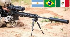 Top 7 Mejores Rifles de FRANCOTIRADOR Fabricados en Latinoamérica.