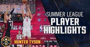Hunter Tyson Shines With 31 PT Performance in Game 4 of NBA 2k24 Summer League