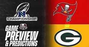 2021 NFL Playoffs - Game Preview and Predictions - Tampa Bay Buccaneers vs Green Bay Packers