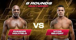 Evander Holyfield vs Vitor Belfort Highlights