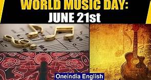 World Music Day: Celebrated on June 21st, what is the significance & history: Watch | Oneindia News