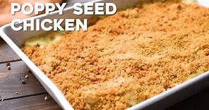 Poppy Seed Chicken Casserole