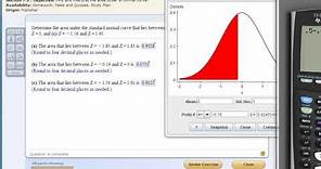 Normal Curve Calculations - StatCrunch