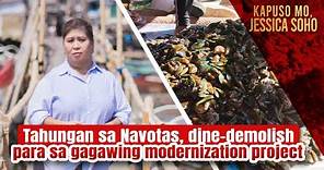 Tahungan sa Navotas, dine-demolish para sa gagawing modernization project | Kapuso Mo, Jessica Soho