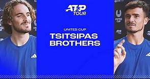 The Tsitsipas Brothers Tennis Journey 🇬🇷