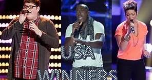 All WINNERS Blind Auditions | Season 1-10 | The Voice USA