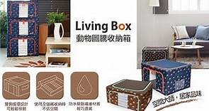 收納整理箱 樂扣樂扣摺疊收納箱介紹 Living Box