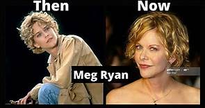 Meg Ryan from Sleepless in Seattle, then and now