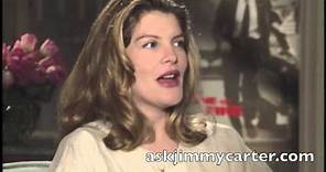 Rene Russo In The Line of Fire interview with Jimmy Carter