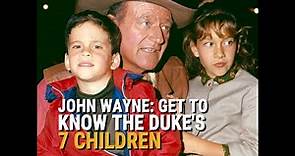John Wayne: Get to Know The Duke's Seven Children