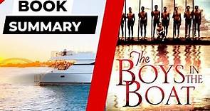 The Boys in the Boat by | Daniel James Brown | Book Summary | #education #sbs