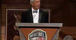 Roy Williams' Basketball Hall of Fame Enshrinement Speech