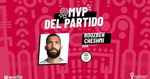 Roozbeh Cheshmi, elegido 'MVP' ante Gales
