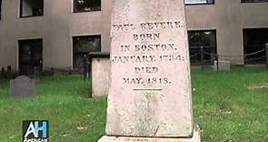 American Artifacts Preview: Granary Burying Ground - Paul Revere's Gravesite