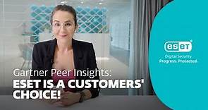 ESET is a 2023 Gartner® Peer Insights™ Customers´ Choice for Endpoint Protection Platforms