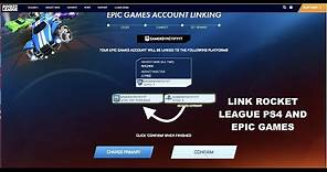 How to link Rocket League PS4/PSN account with Epic Games(step by step full tutorial)