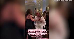 Sharon Bush and Bob Murray dance the night away at their wedding