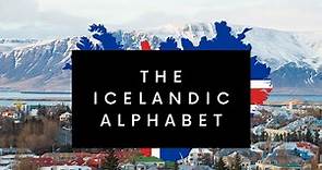Learn Icelandic for beginners: The Icelandic Alphabet