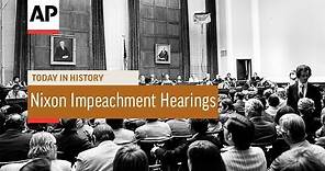 Nixon Impeachment Hearings - 1974 | Today In History | 9 May 18