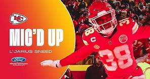 L'Jarius Sneed was Mic'd Up for the AFC Wild Card Game vs. the Miami Dolphins | Kansas City Chiefs
