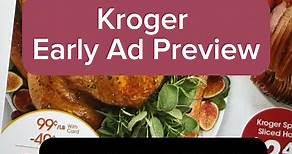 EARLY Kroger Weekly Ad Preview for 11/15-11/23 https://www.krogerkrazy.com/kroger-weekly-ad/ | Kroger Krazy