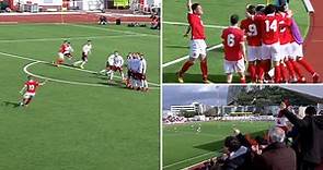 Gibraltar hace historia ganando su primer partido... ¡con un gol de churro!