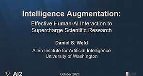 Intelligence Augmentation: Effective Human-AI Interaction to Supercharge Scientific Research