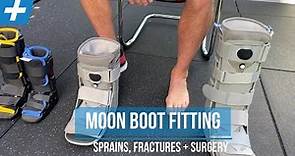How to Fit a Walker 'Moon Boot' Correctly | Tim Keeley | Physio REHAB