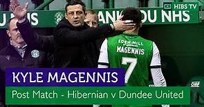 HFCvDUFC | KYLE MAGENNIS POST-MATCH INTERVIEW