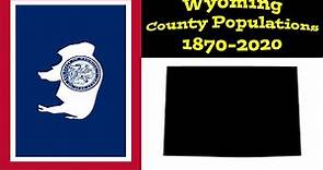 Wyoming County Populations | 1870-2020