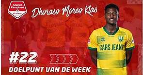 Doelpunt van de Week speelronde 22 | Dhoraso Moreo Klas