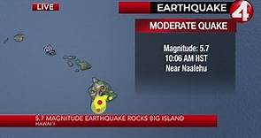 5.7-magnitude earthquake rocks Hawaii's Big Island