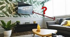 Qual a distância ideal para assistir a uma TV 4K? | Digital Dicas