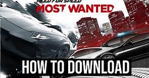 How To Download Need For Speed Most Wanted On PC/Laptop