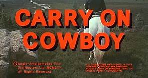 Carry on Cowboy (1965) | Full Movie | w/ Sidney James, Jim Dale, Joan Sims, Kenneth Williams, Charles Hawtrey, Angela Douglas