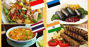 National Dish of Each Country - Part 2
