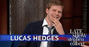 Lucas Hedges And Stephen Loosen Their Collars