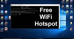 How to turn your Windows 10 laptop into a WiFi hotspot - Wireless hotspot - Free & Easy