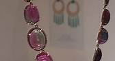 Irene Neuwirth Bi-colour tourmaline necklace with diamonds