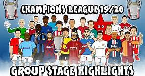 🏆UCL GROUP STAGE HIGHLIGHTS🏆 2019/2020 (UEFA Champions League Best Games and Top Goals)
